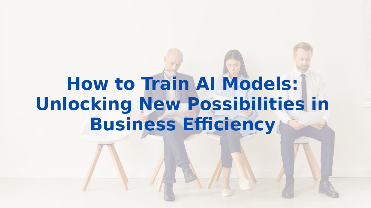 How to Train AI Models: Unlocking New Possibilities in Business Efficiency