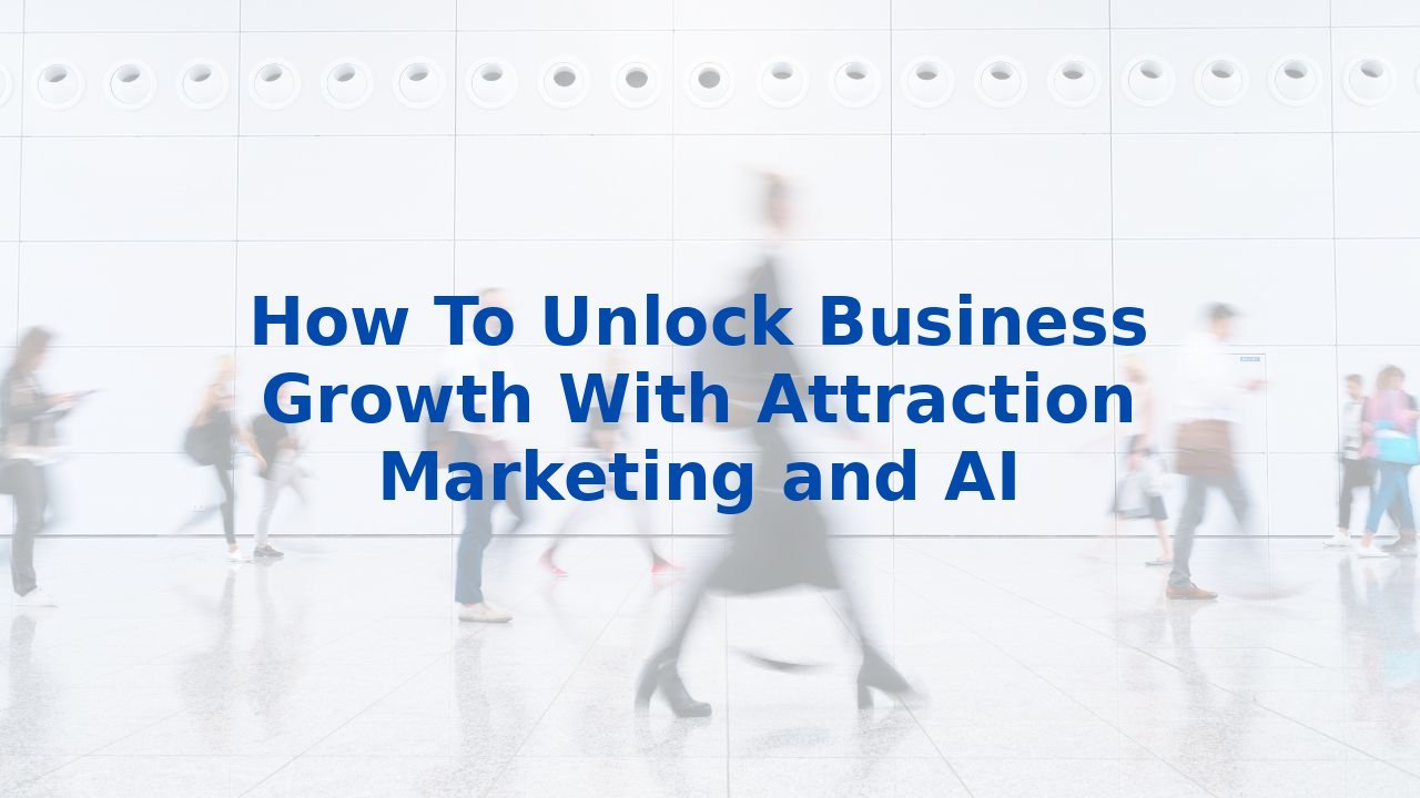 How To Unlock Business Growth With Attraction Marketing and AI