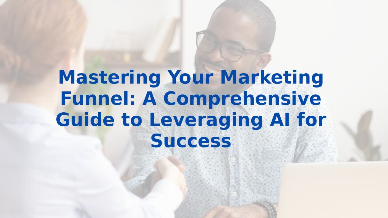 Mastering Your Marketing Funnel: A Comprehensive Guide to Leveraging AI for Success