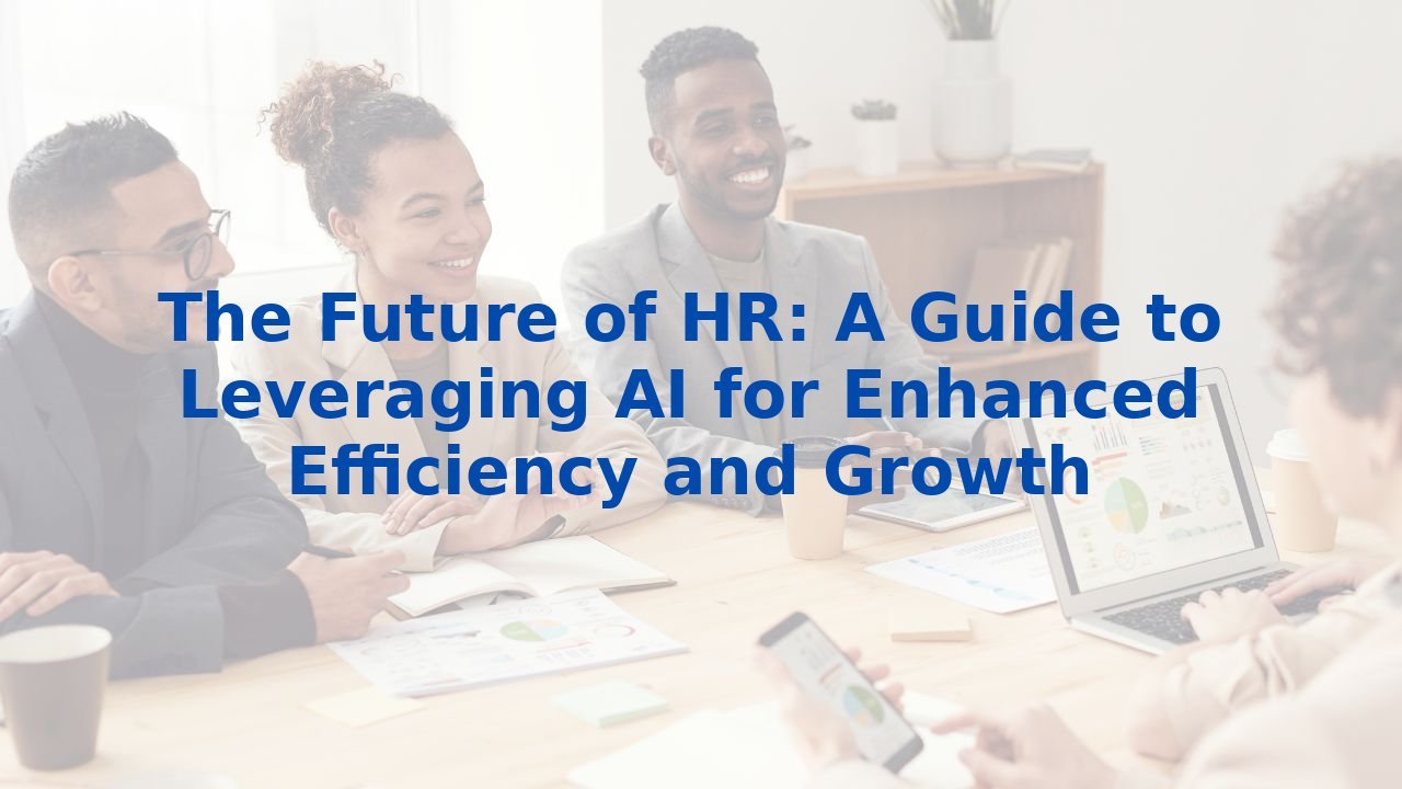 The Future of HR: A Guide to Leveraging AI for Enhanced Efficiency and Growth