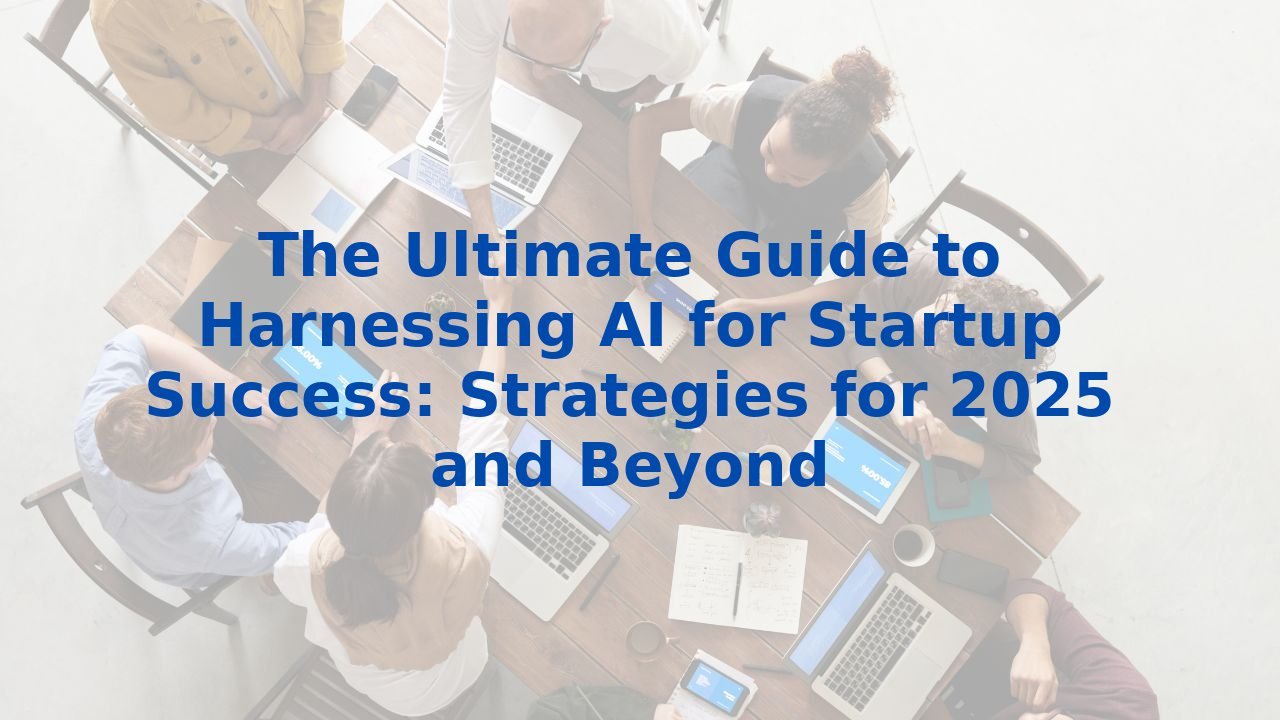The Ultimate Guide to Harnessing AI for Startup Success: Strategies for 2025 and Beyond
