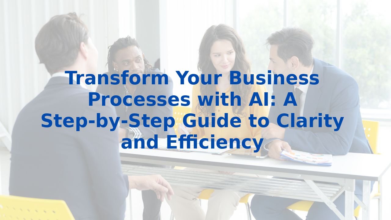 Transform Your Business Processes with AI: A Step-by-Step Guide to Clarity and Efficiency