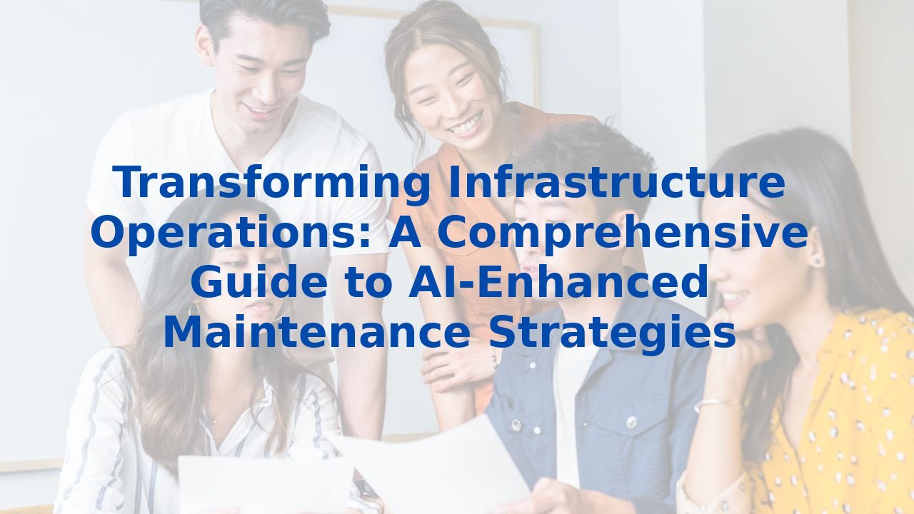 Transforming Infrastructure Operations: A Comprehensive Guide to AI-Enhanced Maintenance Strategies