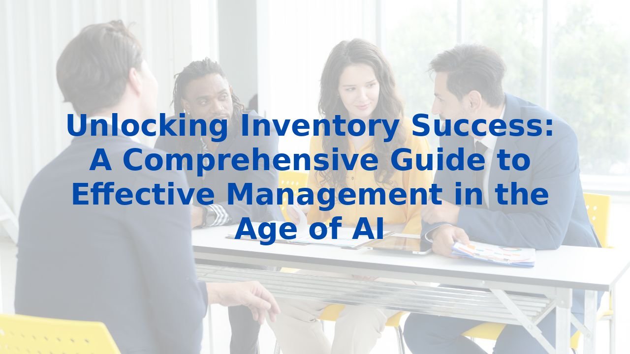 Unlocking Inventory Success: A Comprehensive Guide to Effective Management in the Age of AI