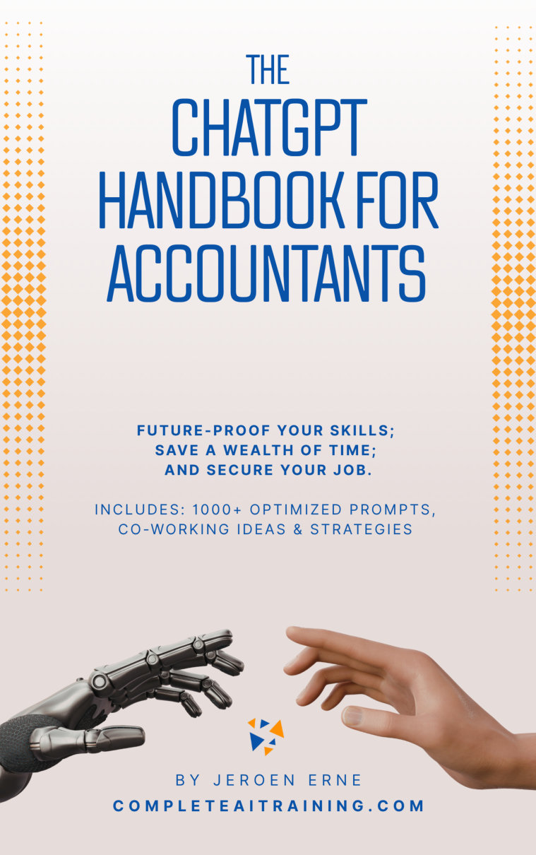 Cover of The ChatGPT Handbook for Accountants