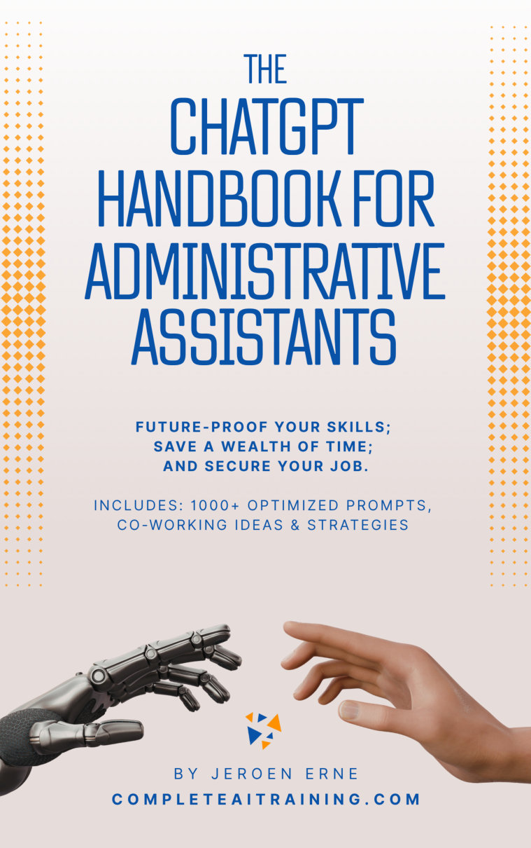 Cover of The ChatGPT Handbook for Administrative Assistants
