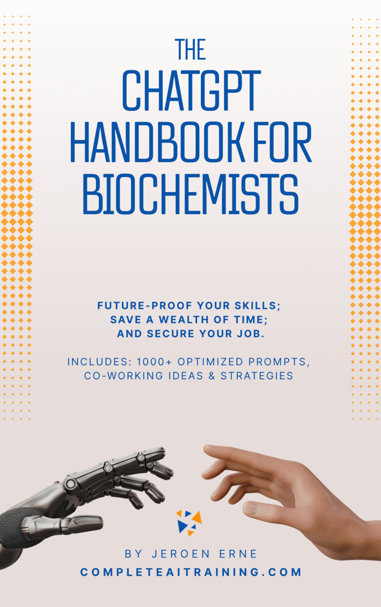 Cover of The ChatGPT Handbook for Biochemists
