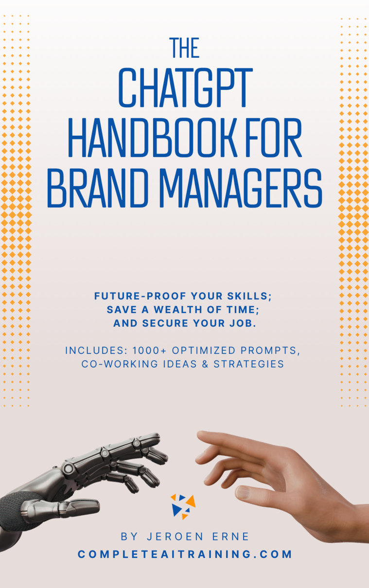 Cover of The ChatGPT Handbook for Brand Managers