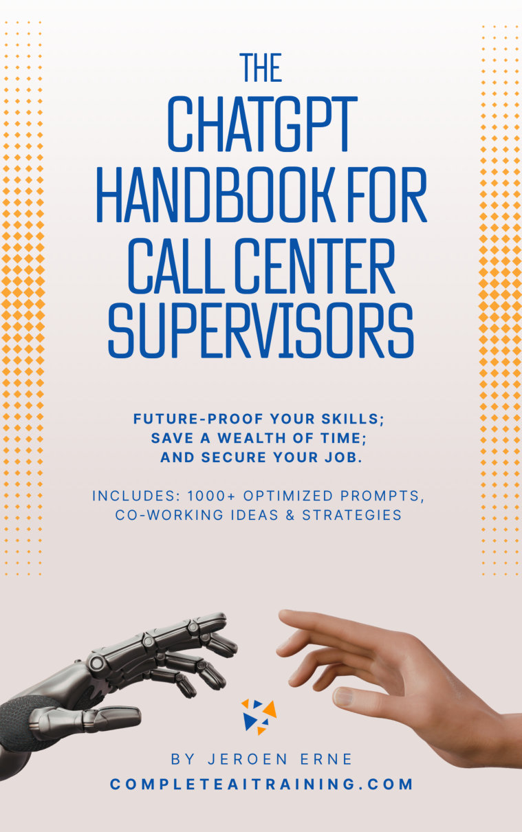 Cover of The ChatGPT Handbook for Call Center Supervisors