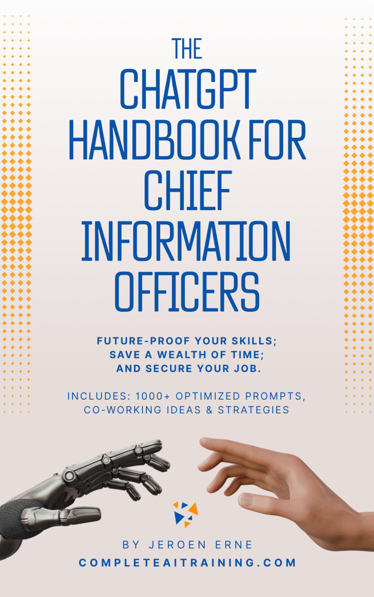 Cover of The ChatGPT Handbook for CIOs (Chief Information Officers)