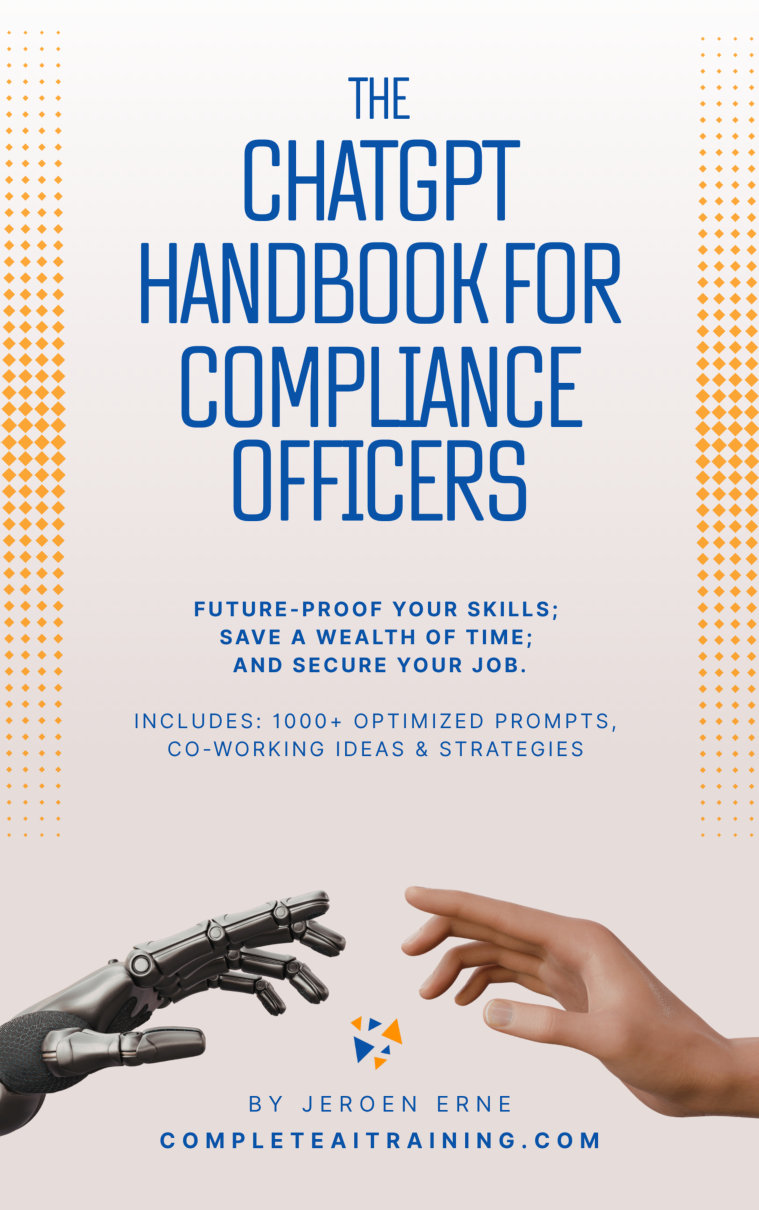 Cover of The ChatGPT Handbook for Compliance Officers