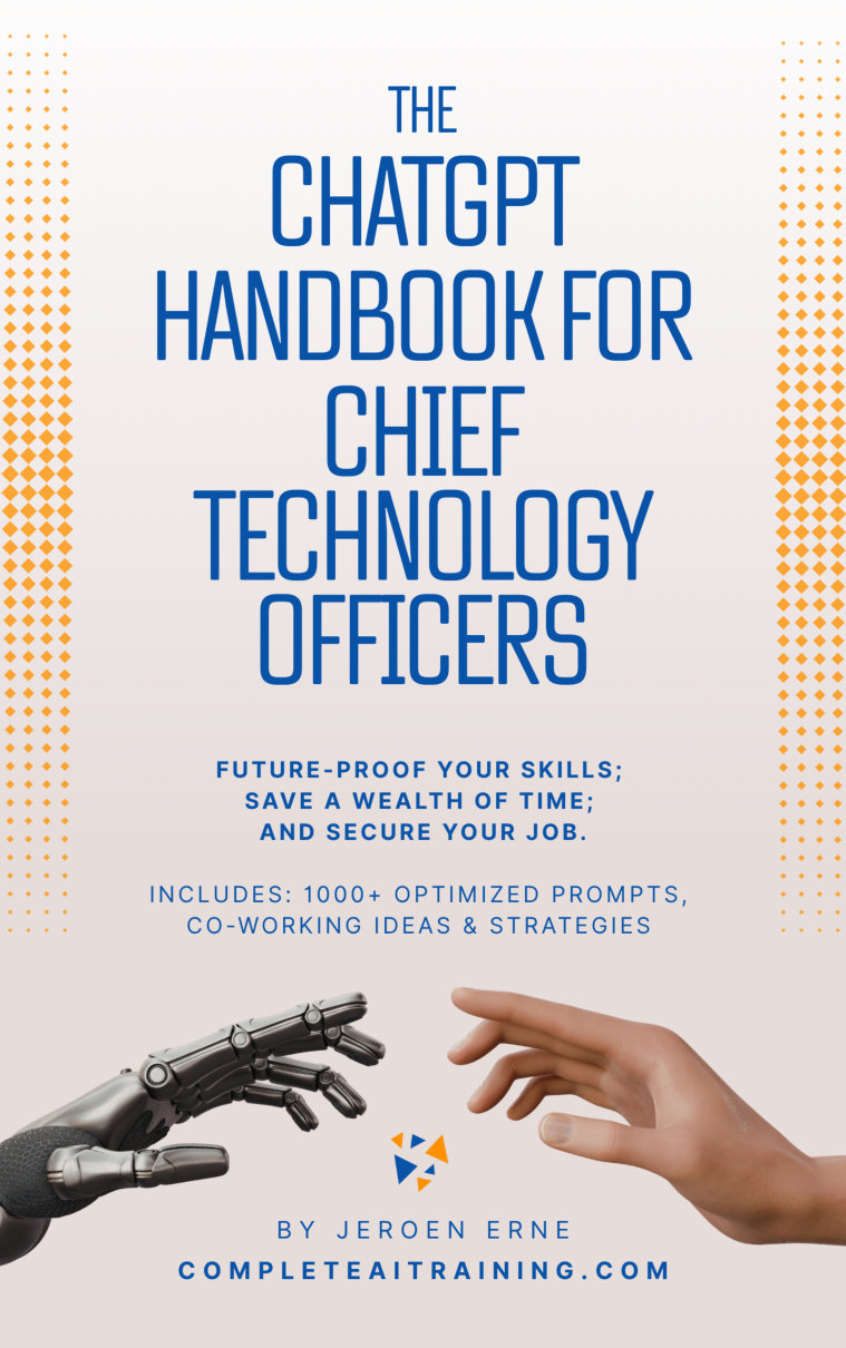 Cover of The ChatGPT Handbook for CTOs (Chief Technology Officers)