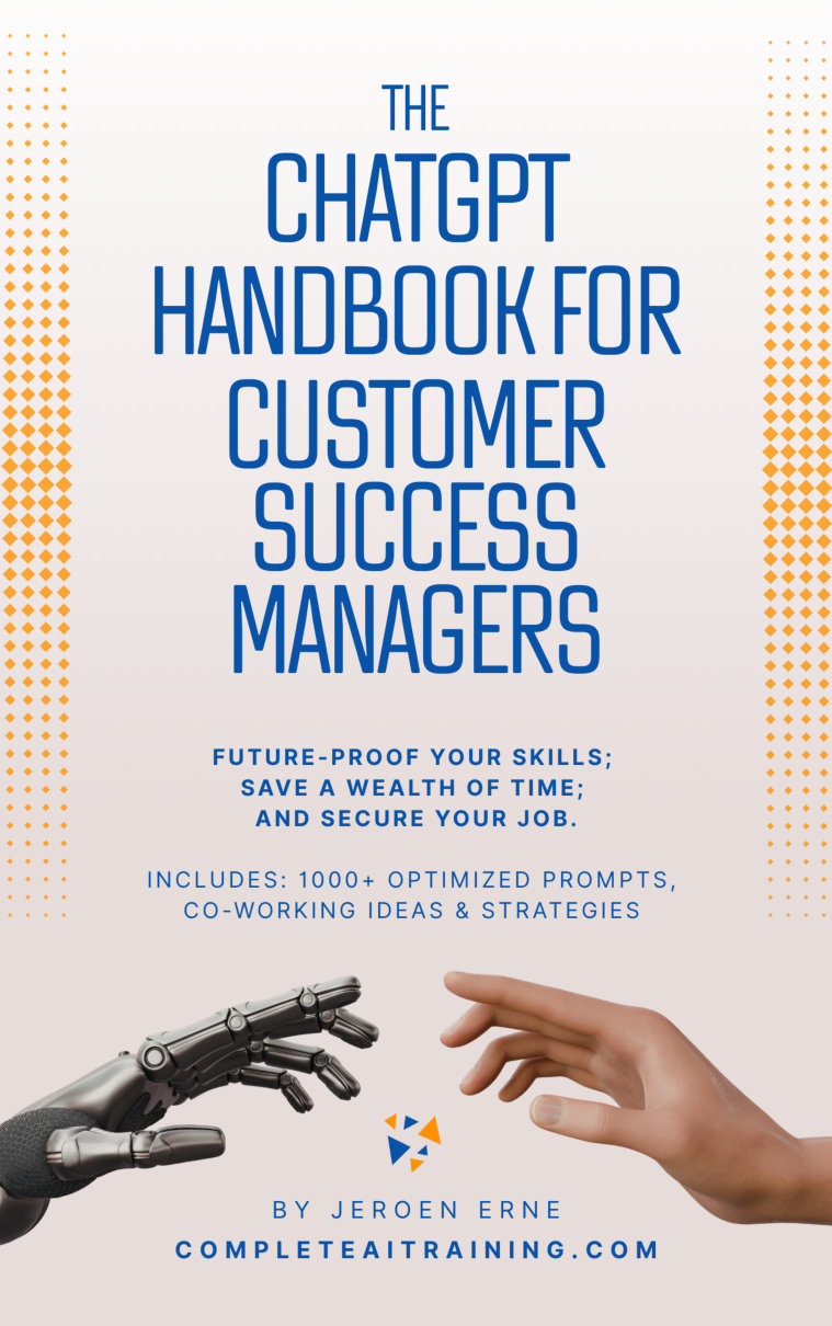 Cover of The ChatGPT Handbook for Customer Success Managers
