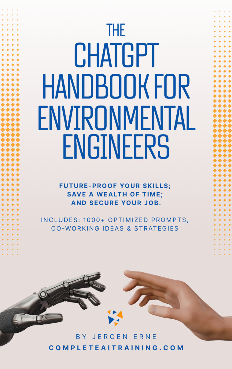 Cover of The ChatGPT Handbook for Environmental Engineers