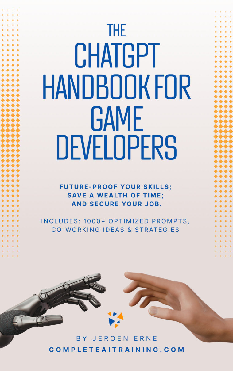 Cover of The ChatGPT Handbook for Game Developers