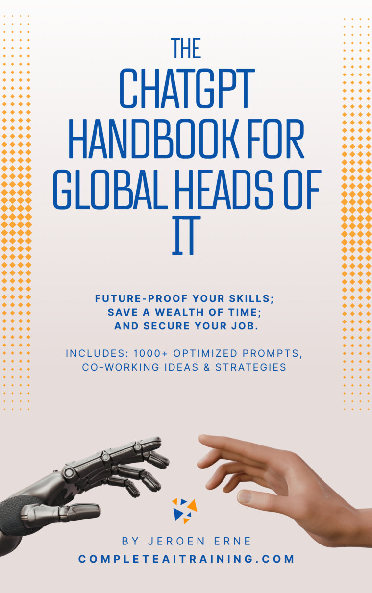 Cover of The ChatGPT Handbook for Global Heads of IT