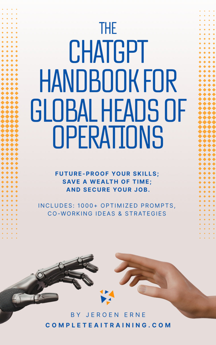 Cover of The ChatGPT Handbook for Global Heads of Operations