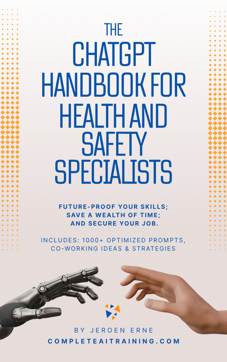 Cover of The ChatGPT Handbook for Health and Safety Specialists