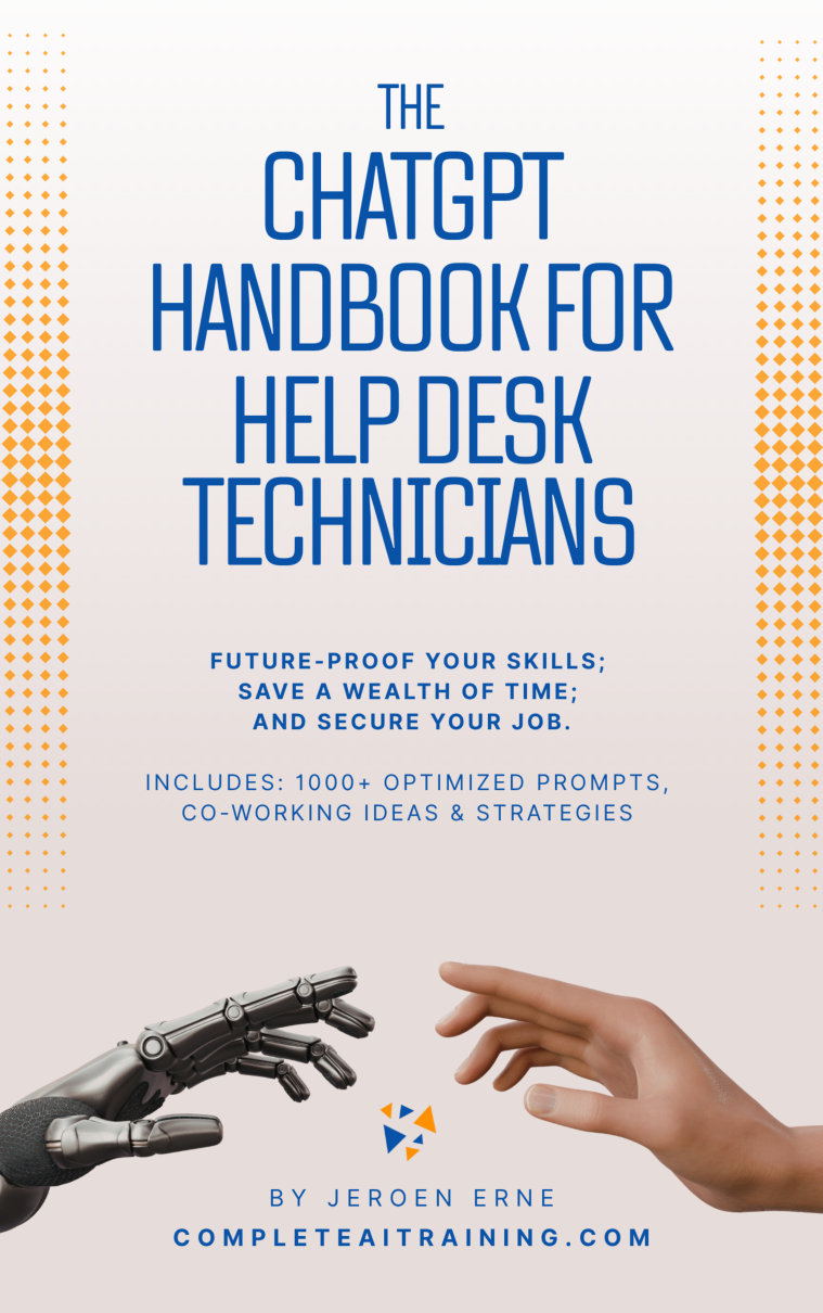 Cover of The ChatGPT Handbook for Help Desk Technicians