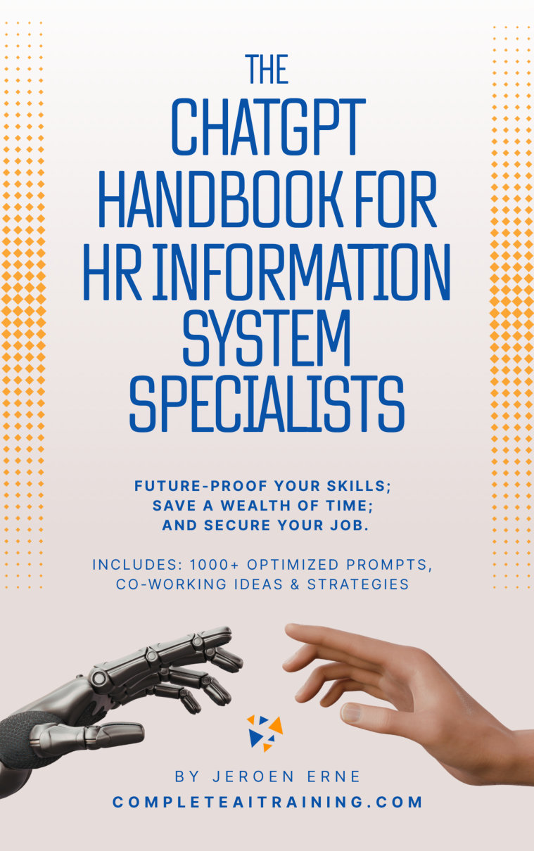 Cover of The ChatGPT Handbook for HR Information System (HRIS) Specialists