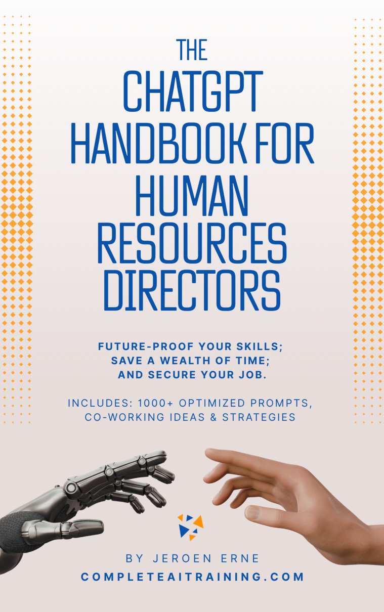 Cover of The ChatGPT Handbook for Human Resources Directors