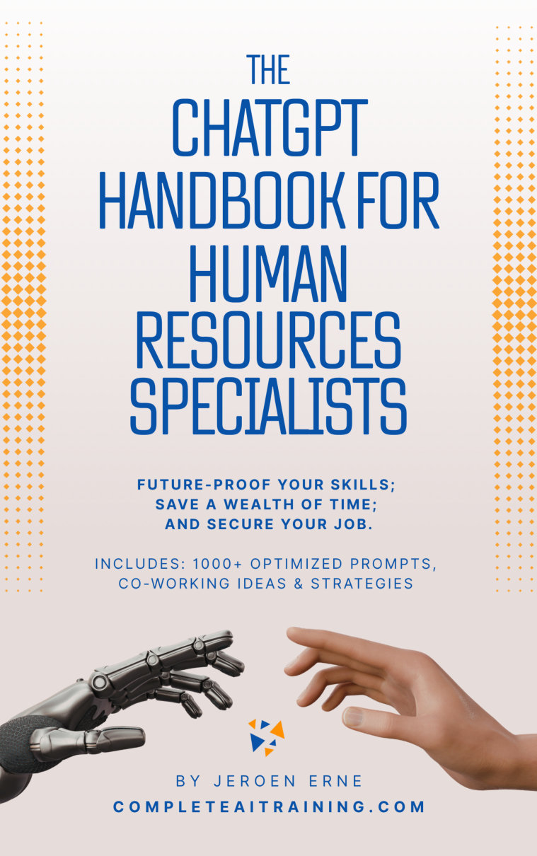 Cover of The ChatGPT Handbook for Human Resources Specialists