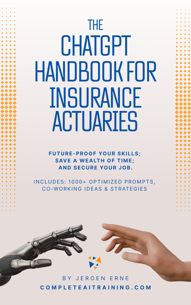 Cover of The ChatGPT Handbook for Insurance Actuaries
