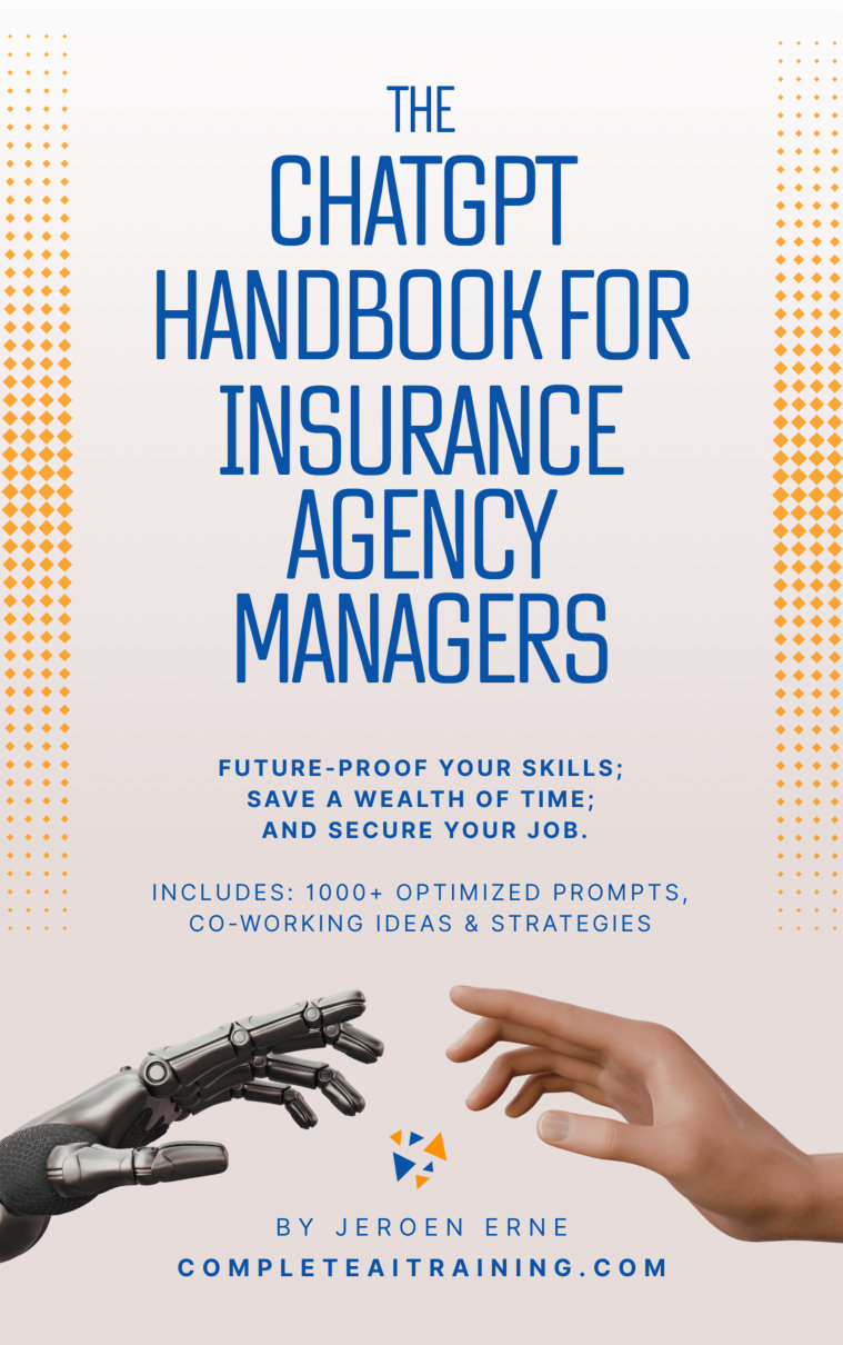 Cover of The ChatGPT Handbook for Insurance Agency Managers