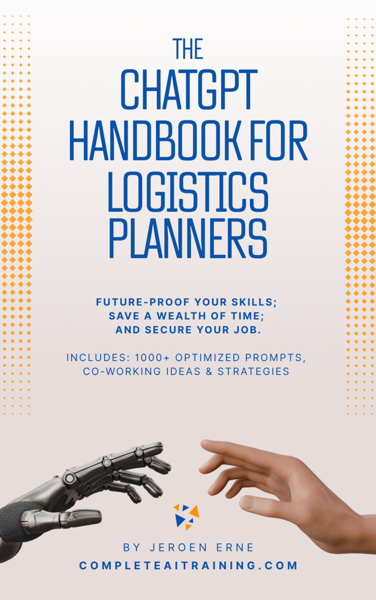 Cover of The ChatGPT Handbook for Logistics Planners