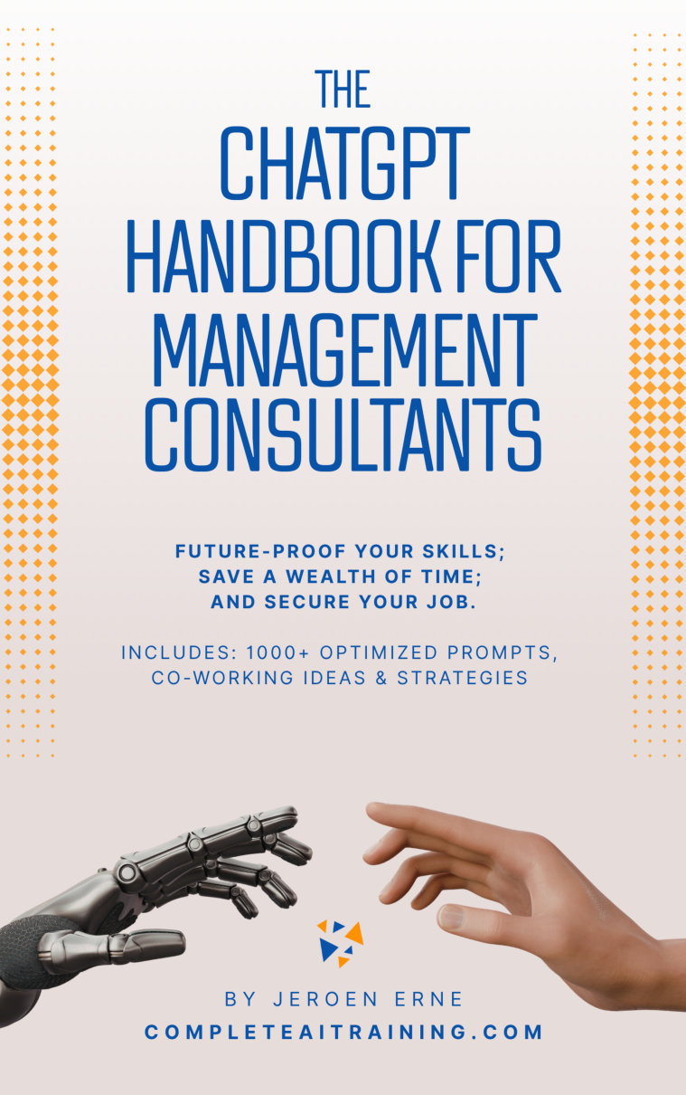Cover of The ChatGPT Handbook for Management Consultants