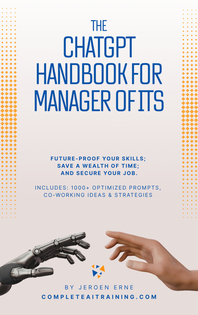 Cover of The ChatGPT Handbook for Manager of ITs