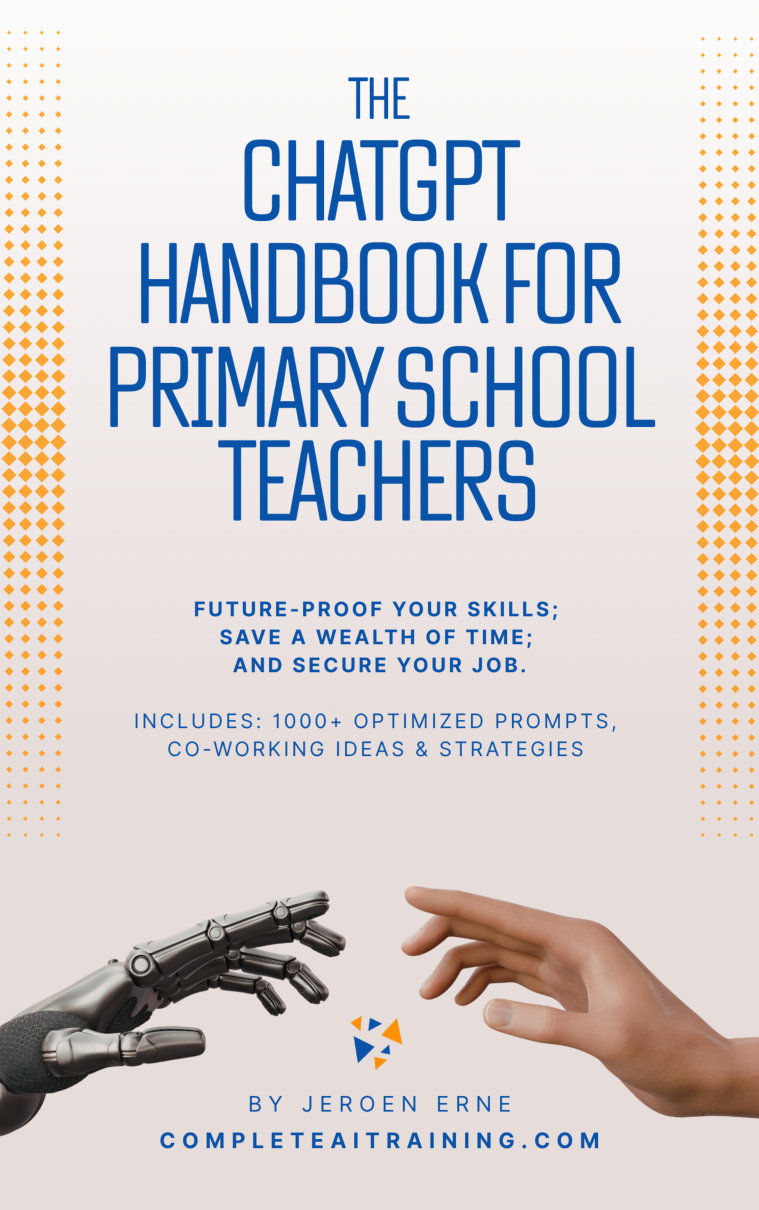 Cover of The ChatGPT Handbook for Primary School Teachers