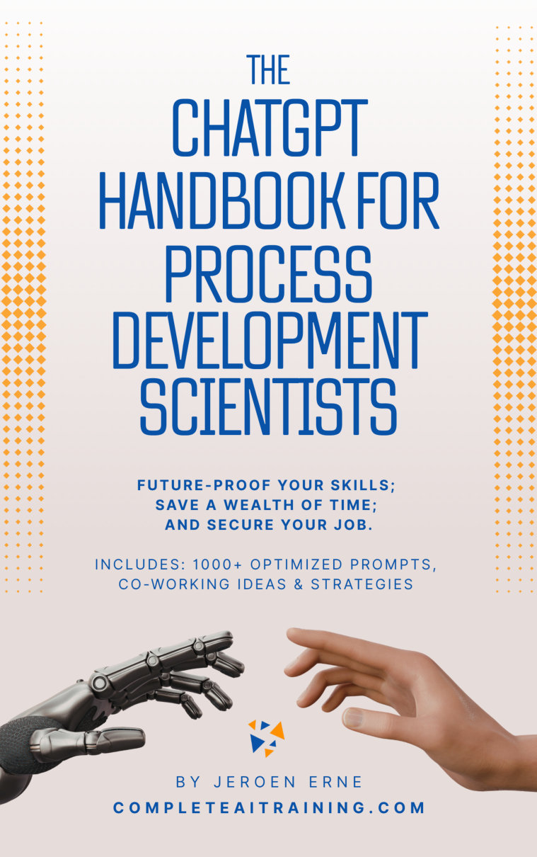 Cover of The ChatGPT Handbook for Process Development Scientists