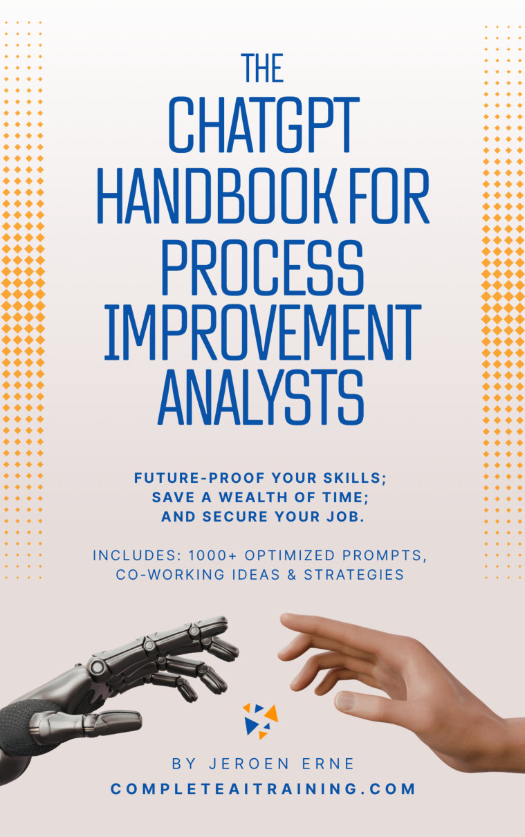 Cover of The ChatGPT Handbook for Process Improvement Analysts