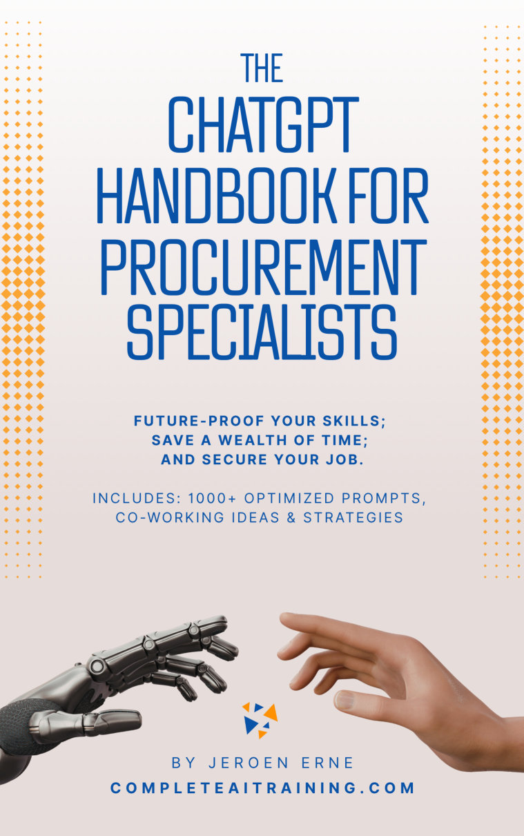Cover of The ChatGPT Handbook for Procurement Specialists