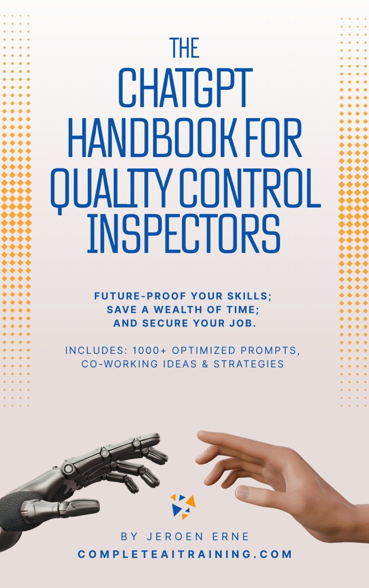 Cover of The ChatGPT Handbook for Quality Control Inspectors