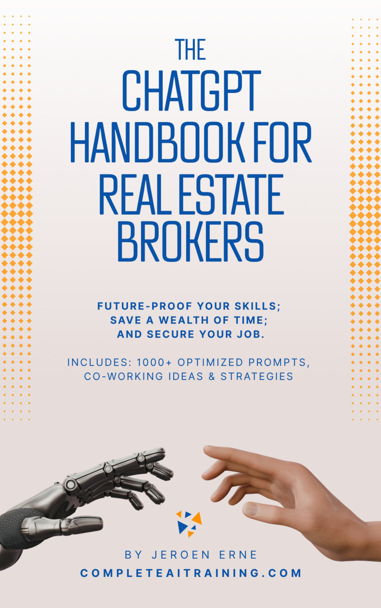 Cover of The ChatGPT Handbook for Real Estate Brokers