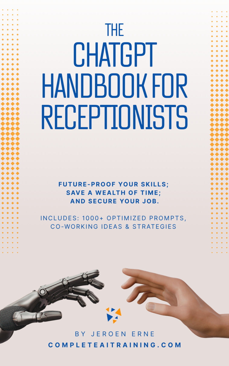 Cover of The ChatGPT Handbook for Receptionists