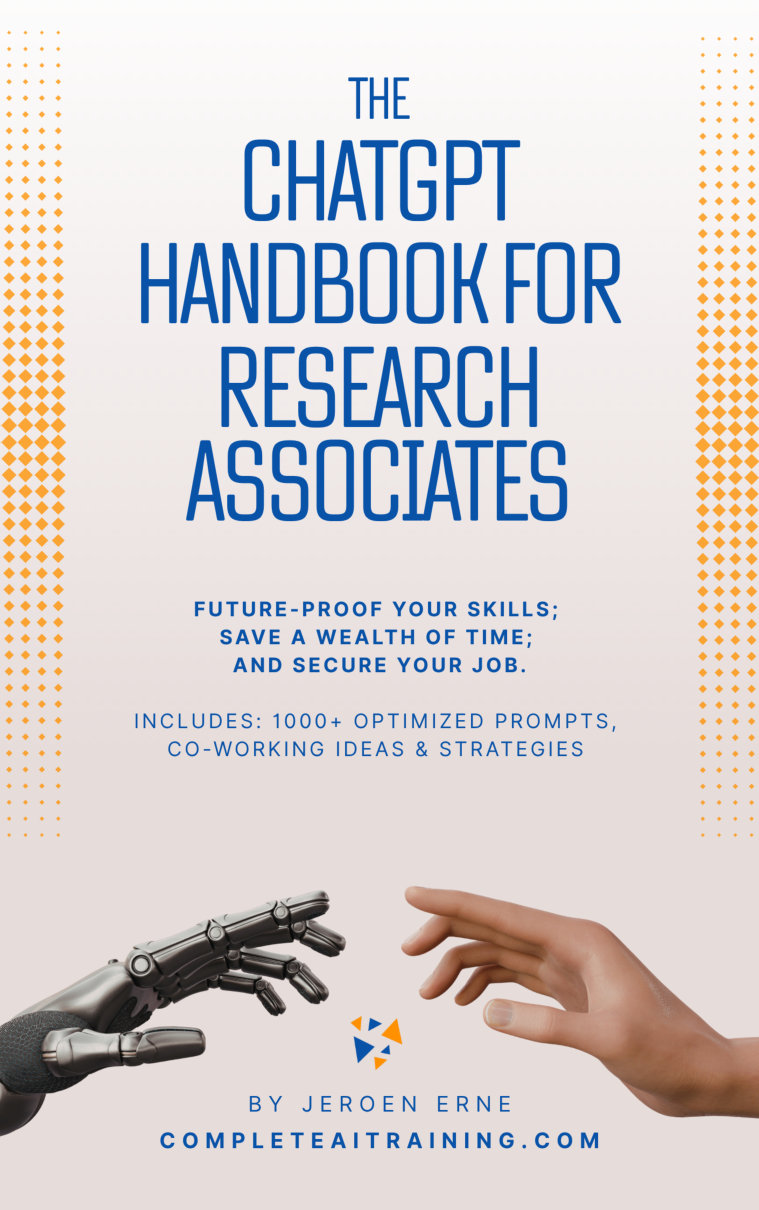 Cover of The ChatGPT Handbook for Research Associates