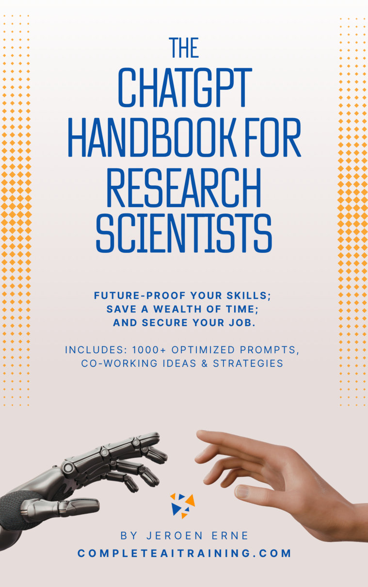 Cover of The ChatGPT Handbook for Research Scientists