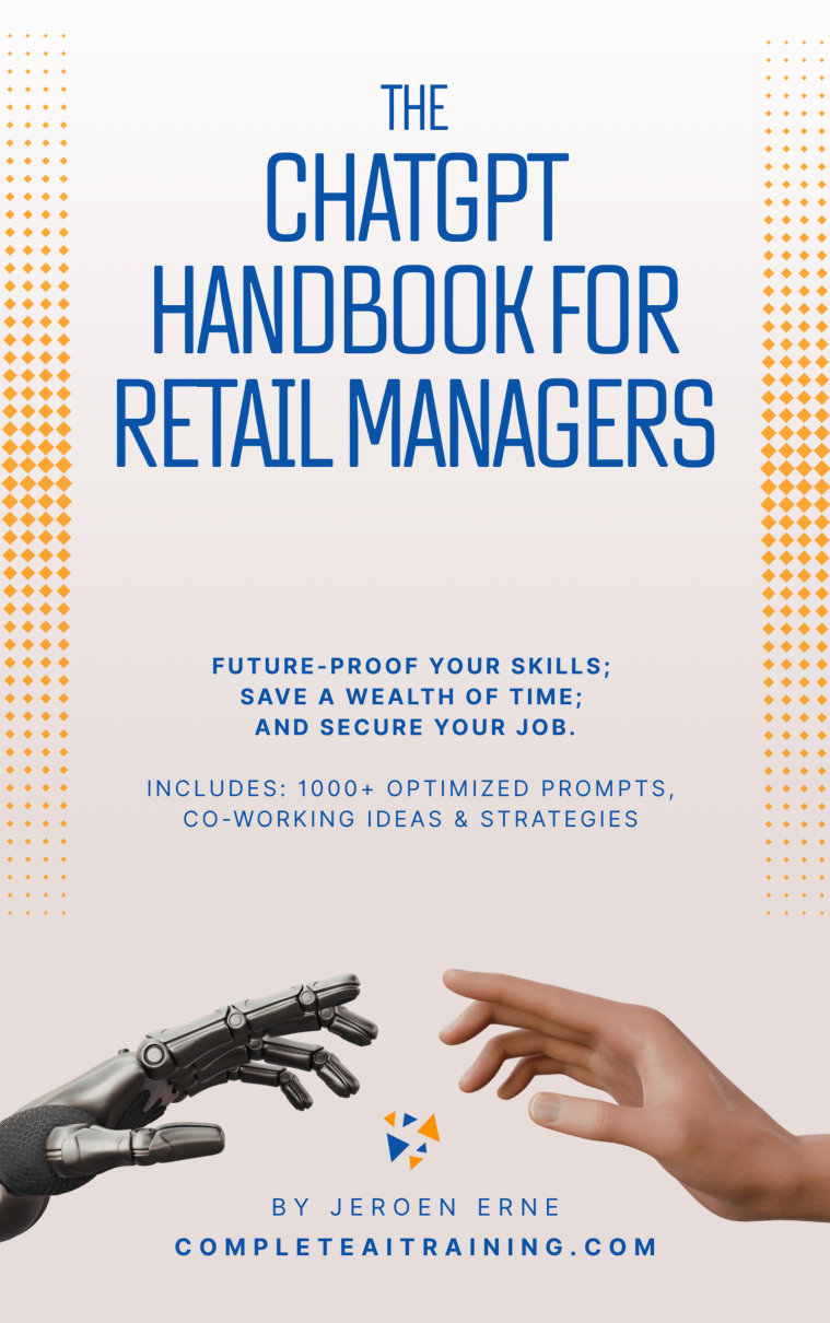 Cover of The ChatGPT Handbook for Retail Managers