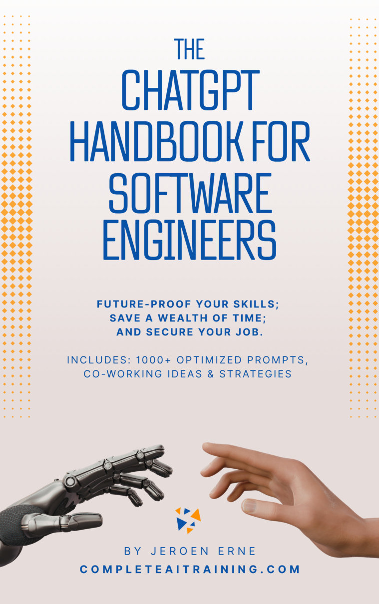 Cover of The ChatGPT Handbook for Software Engineers