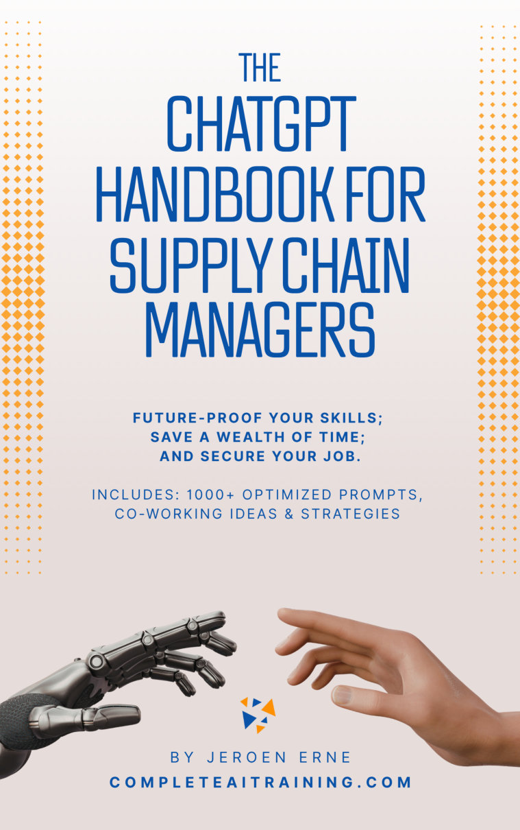 Cover of The ChatGPT Handbook for Supply Chain Managers