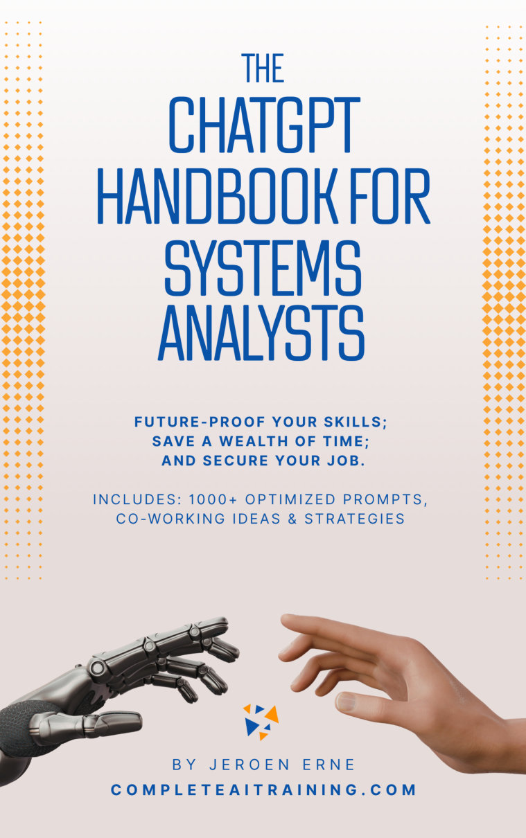 Cover of The ChatGPT Handbook for Systems Analysts