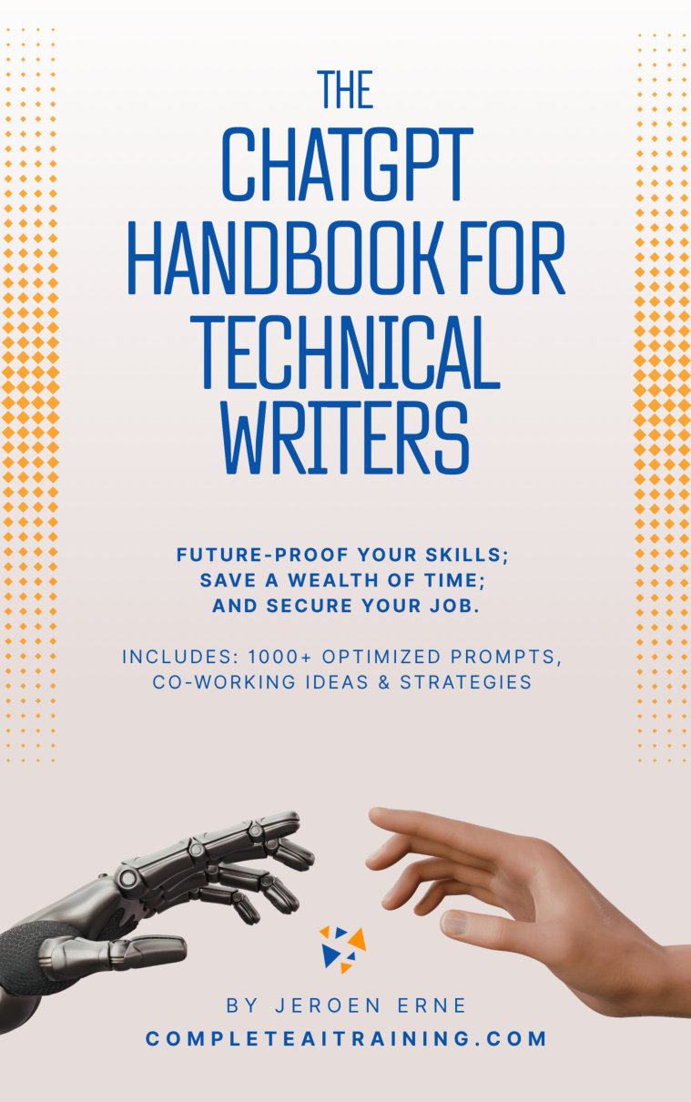 Cover of The ChatGPT Handbook for Technical Writers