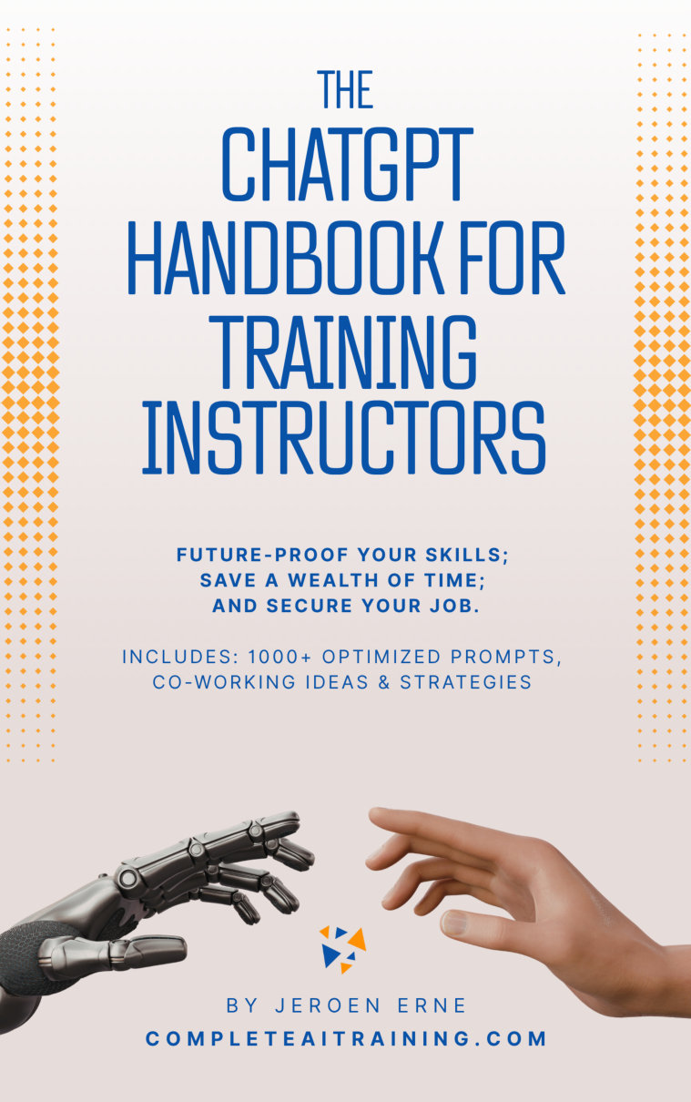 Cover of The ChatGPT Handbook for Training Instructors