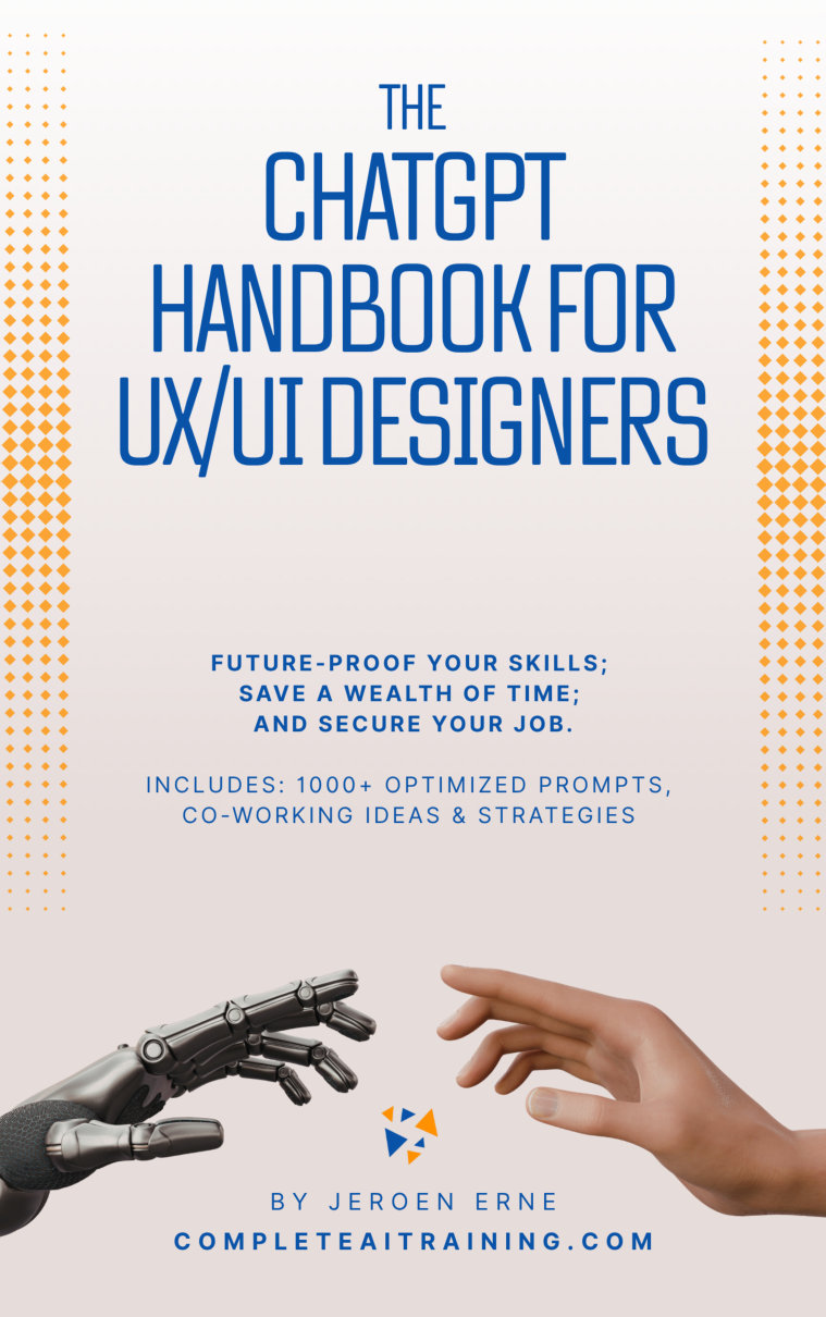 Cover of The ChatGPT Handbook for UXUI Designers