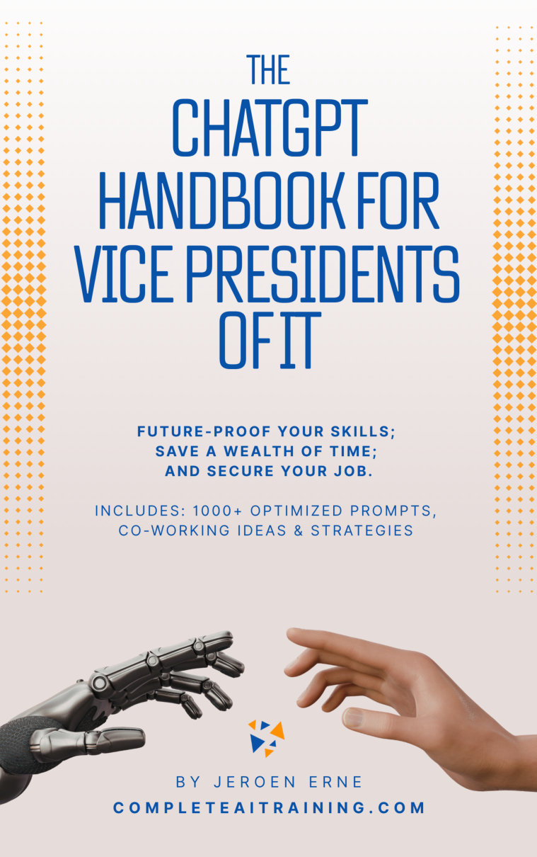 Cover of The ChatGPT Handbook for Vice Presidents of IT