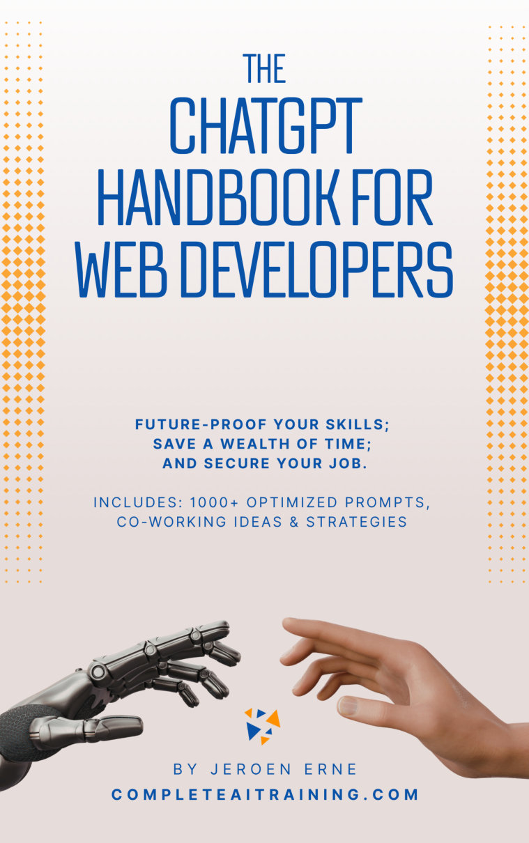 Cover of The ChatGPT Handbook for Web Developers