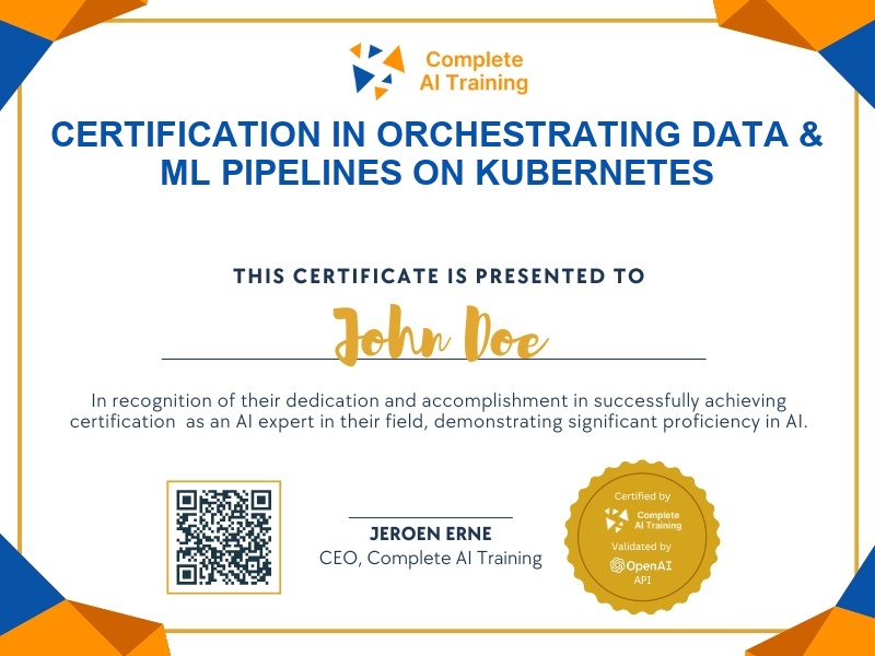 Certification in Orchestrating Data & ML Pipelines on Kubernetes